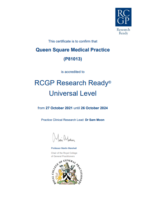 RCGP Research Ready Certificate